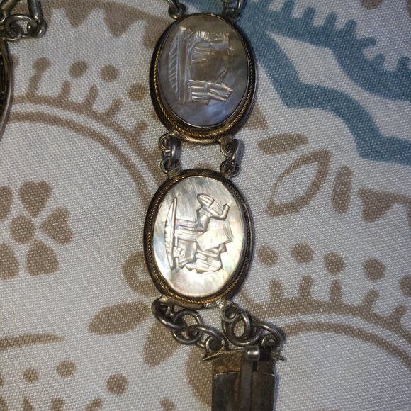 Antique Italian Cameo Set - Picture 3 of 5